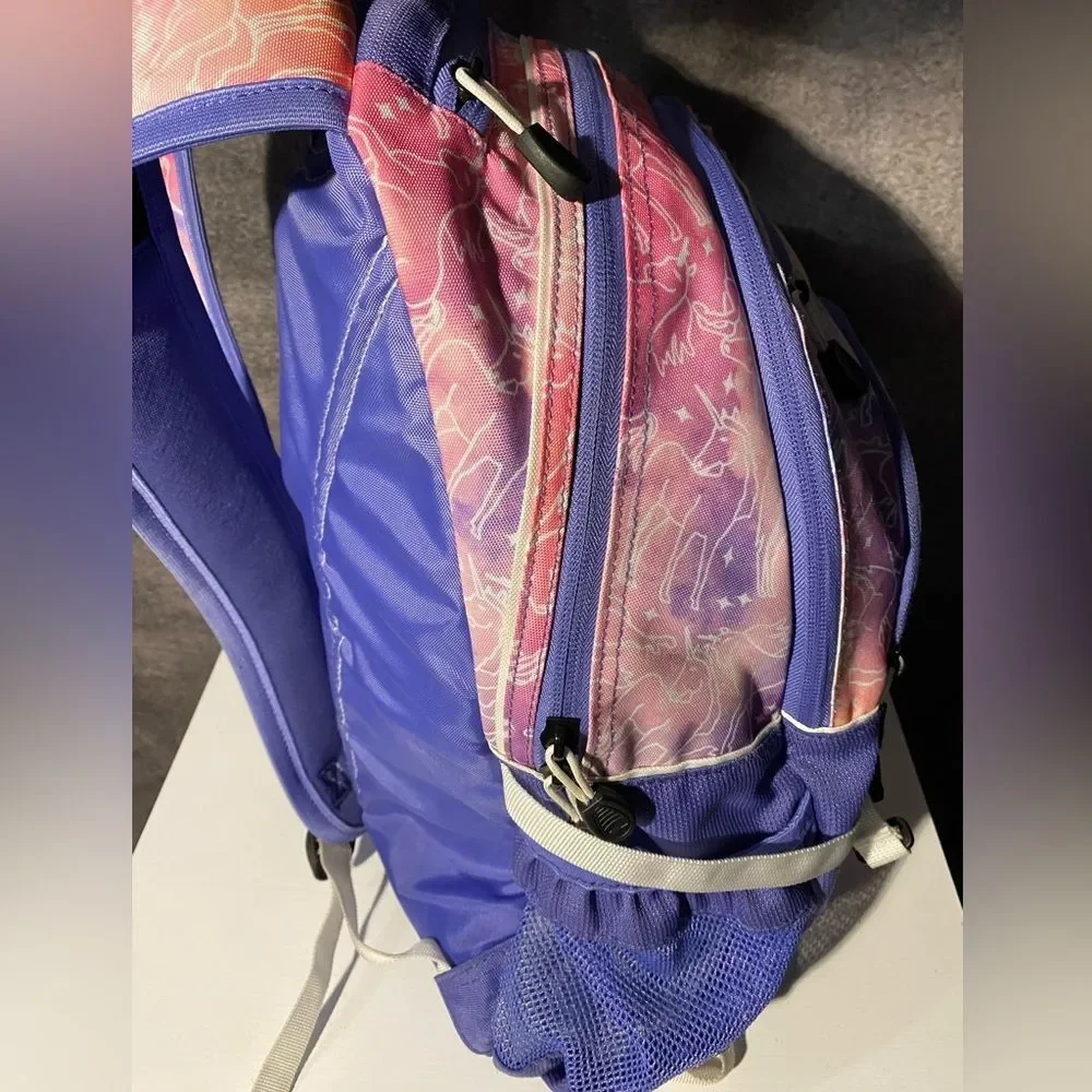 High Sierra Loop Backpack Unicorn Clouds Pink Purple Girls School Travel